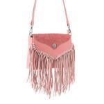 Myra Wild West Fringe Leather Crossbody - Thumbnail 3 of 5