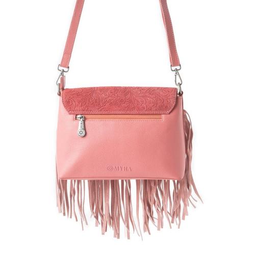 Myra Wild West Fringe Leather Crossbody - Primary Image