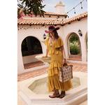 Myra Suzanna Grove Rug Leather Backpack Purse - Thumbnail 5 of 5