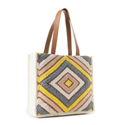 Myra Earth Ember Tote - Primary Image