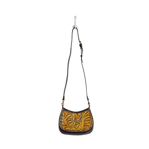 Myra Featherstone Spring Handtooled Crossbody - Primary Image