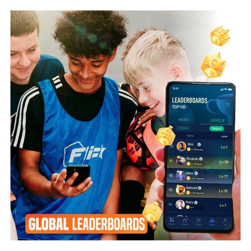 Flick Smart Soccer Tracker w/ Shin Guards - Primary Image