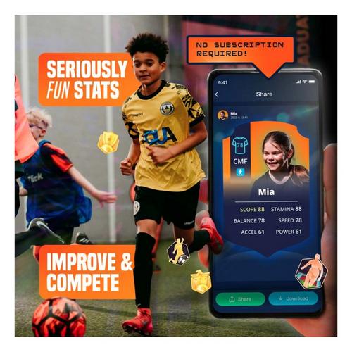Flick Smart Soccer Tracker w/ Shin Guards - Primary Image
