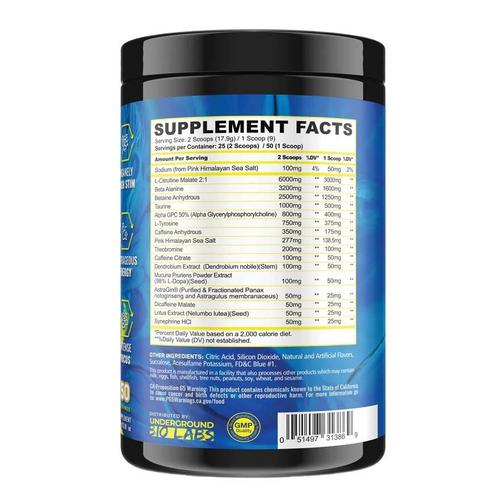 PandaSupps RAMPAGE Extreme Pre-Workout - Primary Image