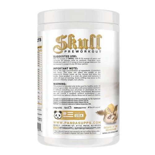 PandaSupps SKULL Nootropic Pre-Workout - Primary Image