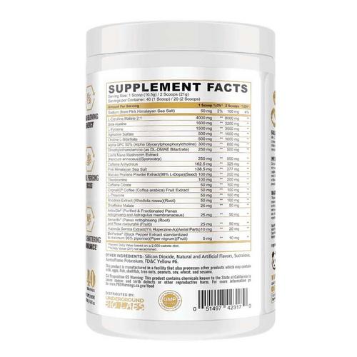 PandaSupps SKULL Nootropic Pre-Workout - Primary Image