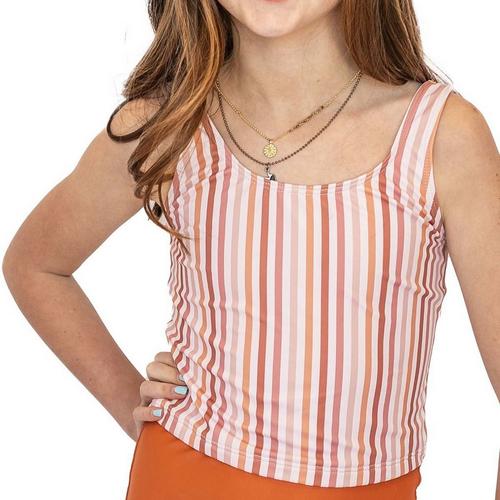 Girls' Janela Bay Triple Bow Back Swim Tankini - Primary Image