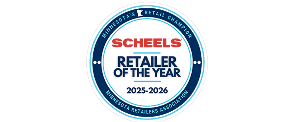 scheels, minnesota retailer of the year