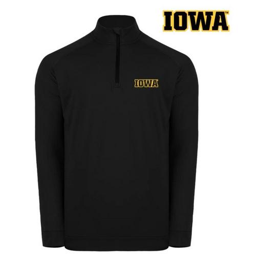 Swannies Iowa Hawkeyes Colt Long Sleeve 1/4 Zip - Primary Image