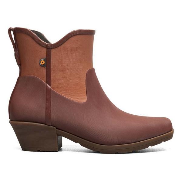 Women's BOGS Jolene Ankle Waterproof Western Boots Outdoor 10 Brick
