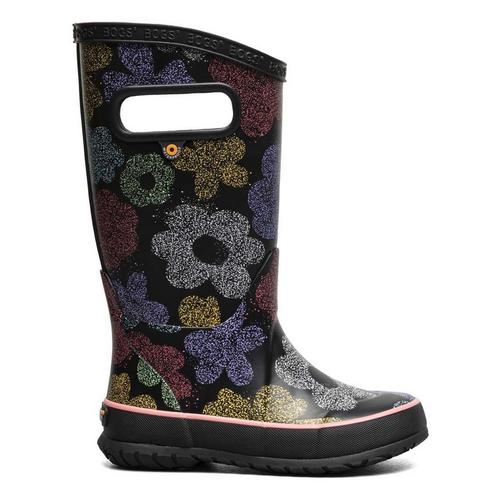 Big Girls' BOGS Airbrush Flowers Rain Boots - Primary Image