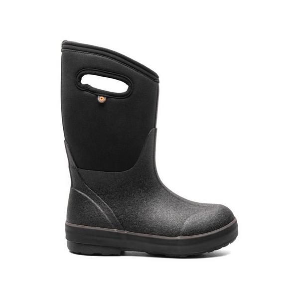 Kids' BOGS Classic II Waterproof Winter Boots Outdoor Little 1 Black