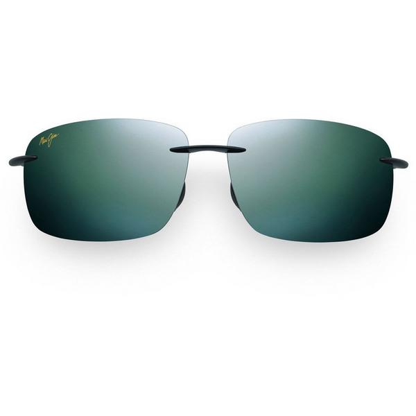 Men's Maui Jim Breakwall Polarized Sunglasses Gloss Black/Neutral Grey