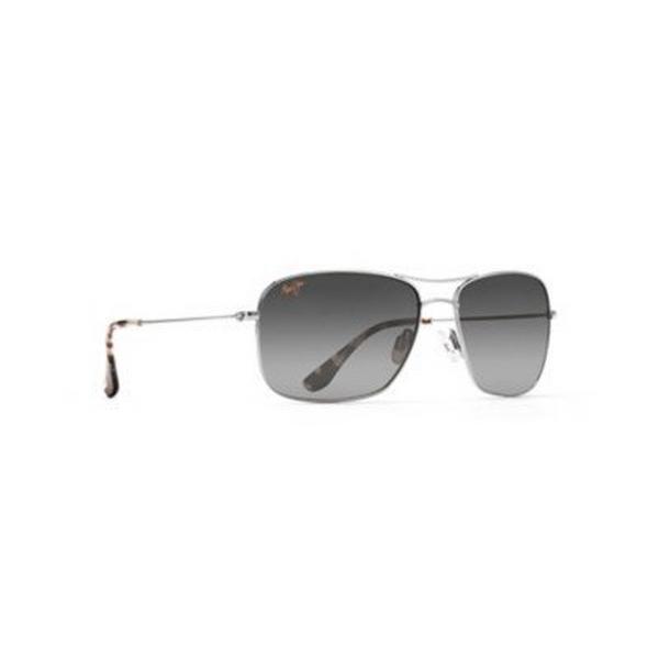 Men's Maui Jim Wiki Wiki Polarized Sunglasses Silver/Neutral Grey