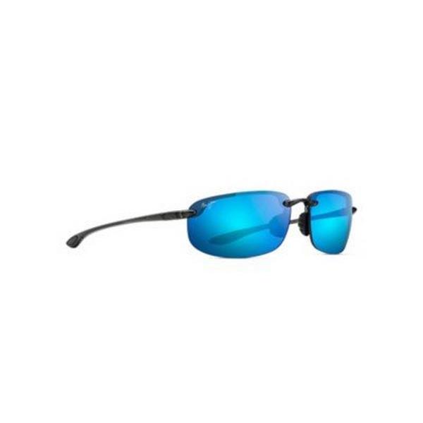 Men's Maui Jim Ho'okipa Polarized Sunglasses Smoke Grey/Blue Hawaii