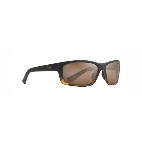 Men's Maui Jim Kanaio Coast Polarized Sunglasses Matte Tortoise Ombre/HCL Bronze