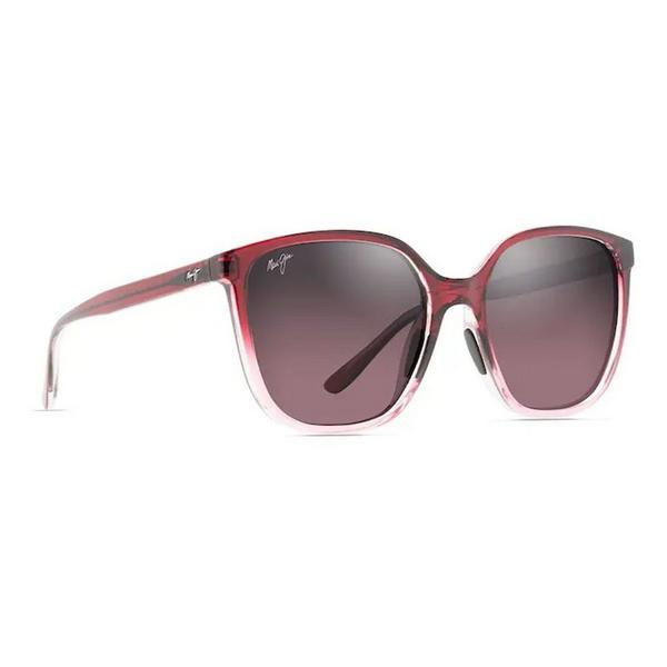 Men's Maui Jim Good Fun Polarized Sunglasses Raspberry Fade/Maui Rose