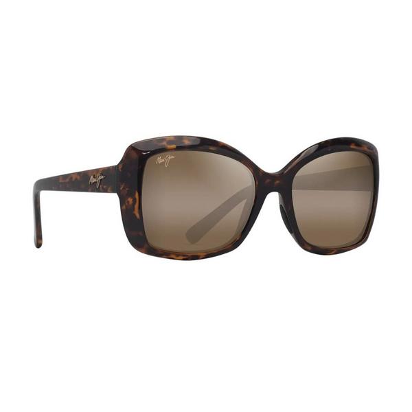 Women's Maui Jim Orchid Polarized Sunglasses Shiny Dark Havana/HCL Bronze Polarized