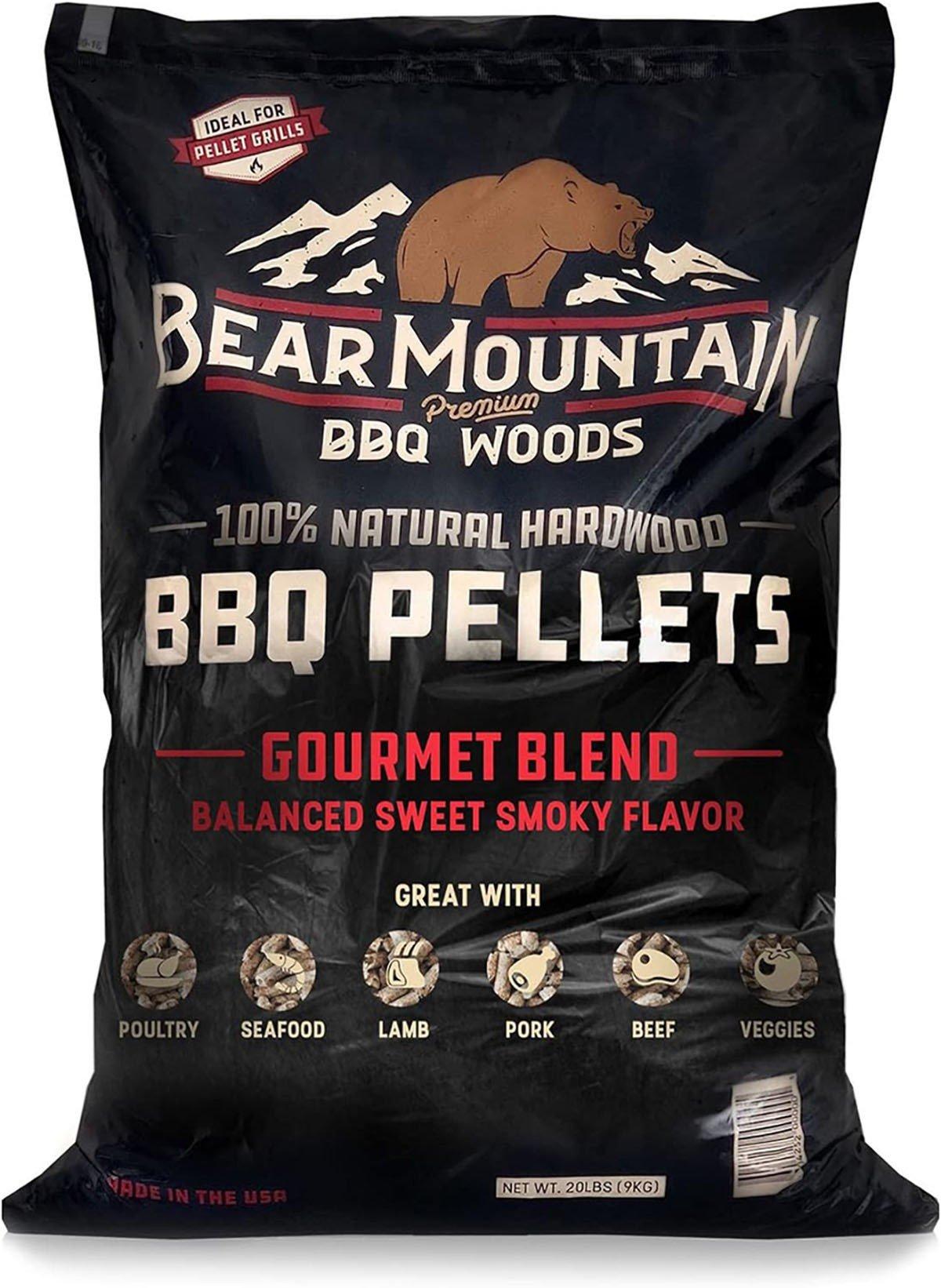 Bear Mountain BBQ Wood Pellets 20 lbs - Bear Mountain