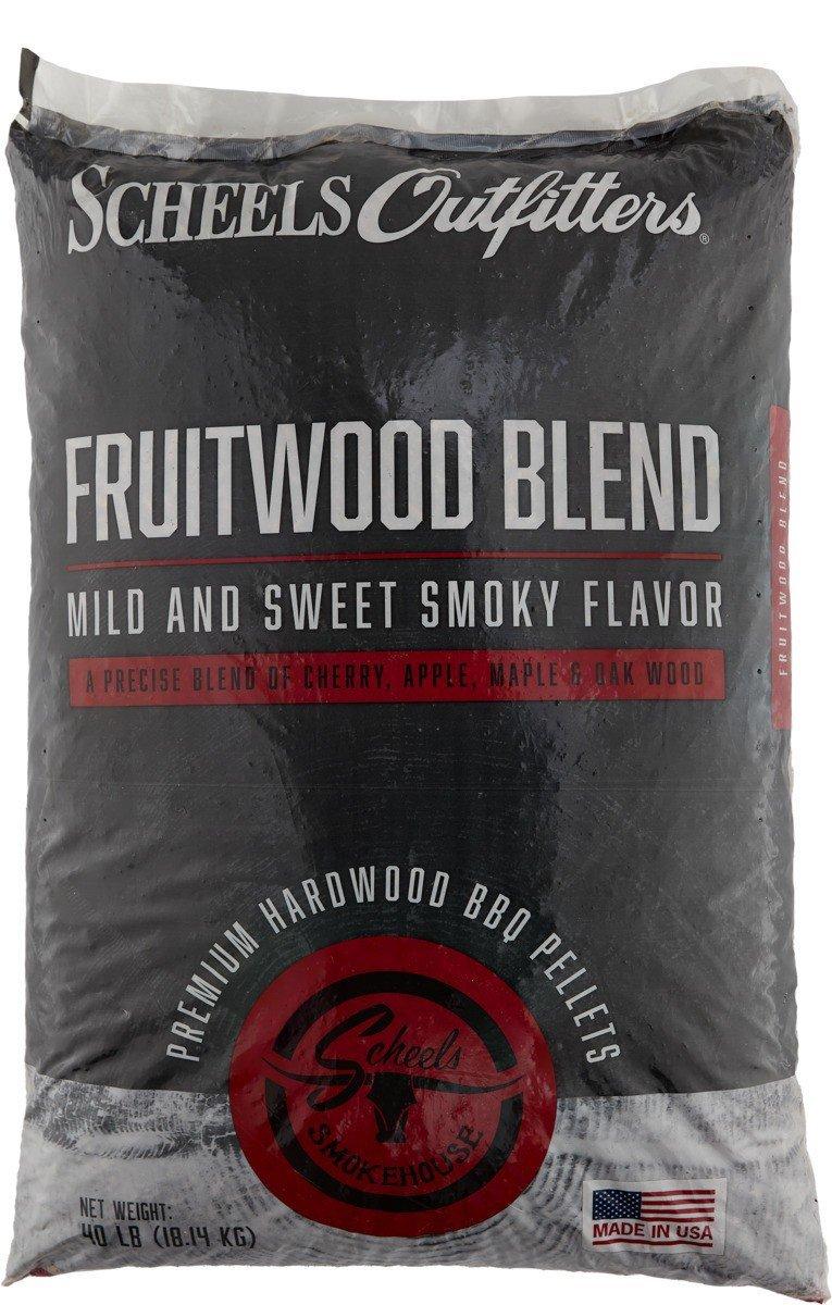 Scheels Outfitters Fruitwood Blend Premium Hardwood BBQ Pellets 40 lbs - Scheels Outfitters