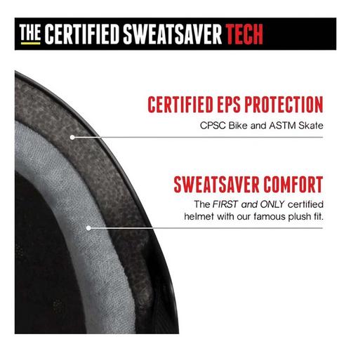 Triple Eight Certified Sweatsaver Helmet - Primary Image