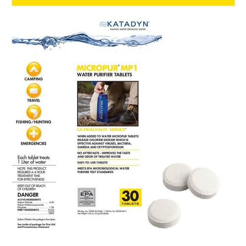 Katadyn Micropur Purification Tablet - Primary Image