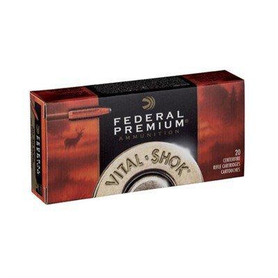 Federal Vital Shok 30-30 Win 150gr Trophy Copper 20/bx 30-30 Winchester Rifle Ammunition 20 Round Box