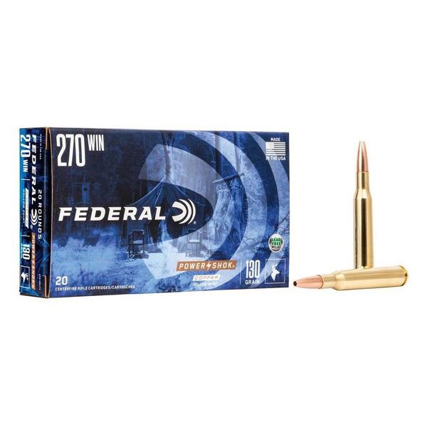 FEDERAL Power-Shok Copper HP Rifle Ammunition