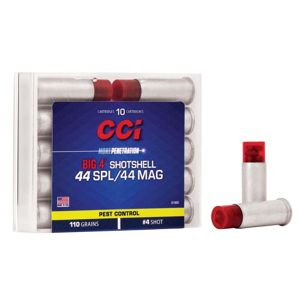 CCI BIG 4 Shotshell 10 Round Box 44 Special Handgun Ammunition 10 Round Box - CCI