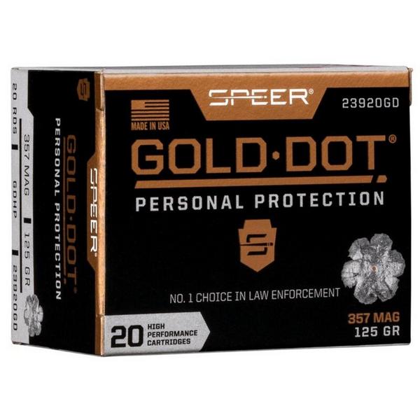 SPEER Gold Dot Handgun Personal Protection Handgun Ammunition