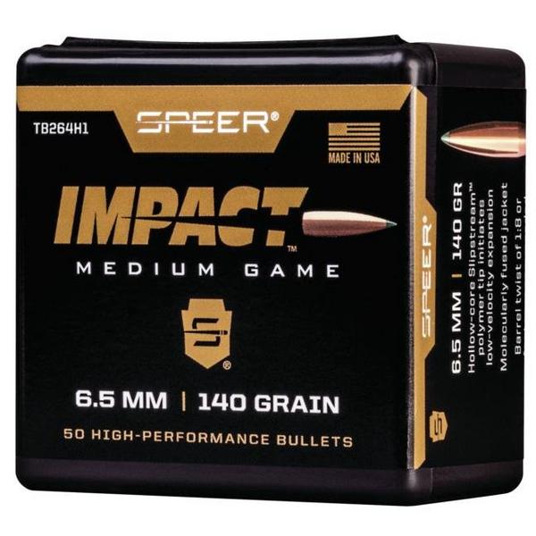 SPEER Impact Medium Game 26 Caliber Rifle Bullets