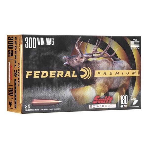 FEDERAL Swift Scirocco II Rifle Ammunition