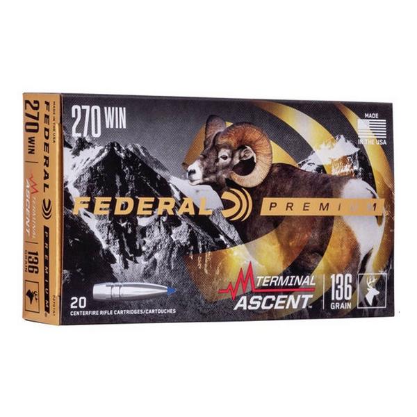 FEDERAL Terminal Ascent Rifle Ammunition