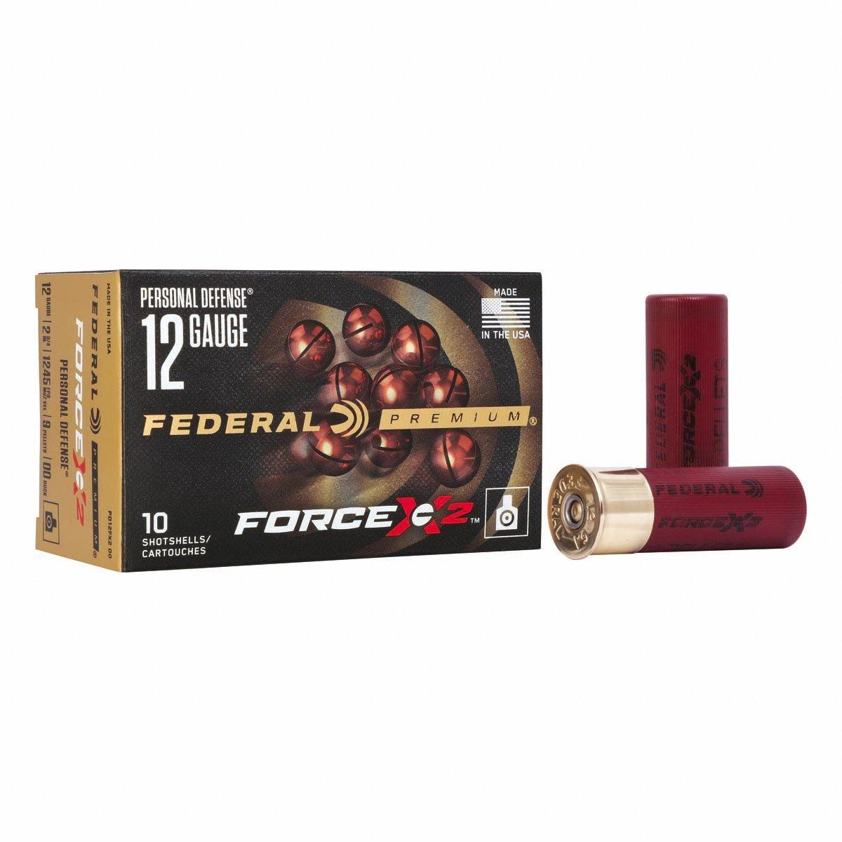Federal Personal Defense Force X2 12 Gauge Shotshells 10 Round Box