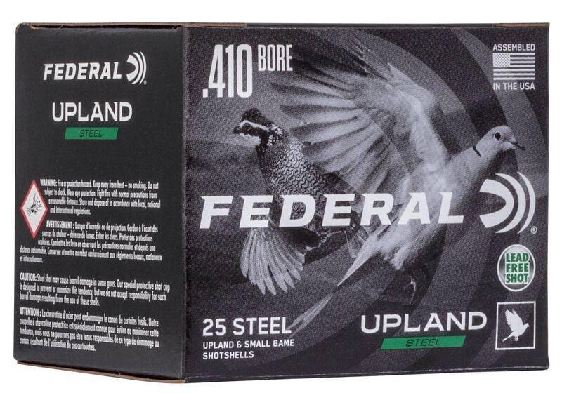 Federal Upland Steel .410 Bore Shotshells 25 Round Box