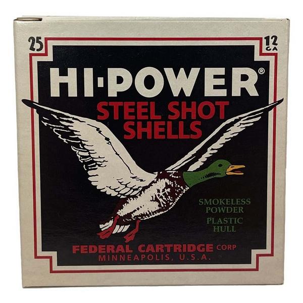 Federal Hi-Power Retro Waterfowl Steel Shot Shotshells