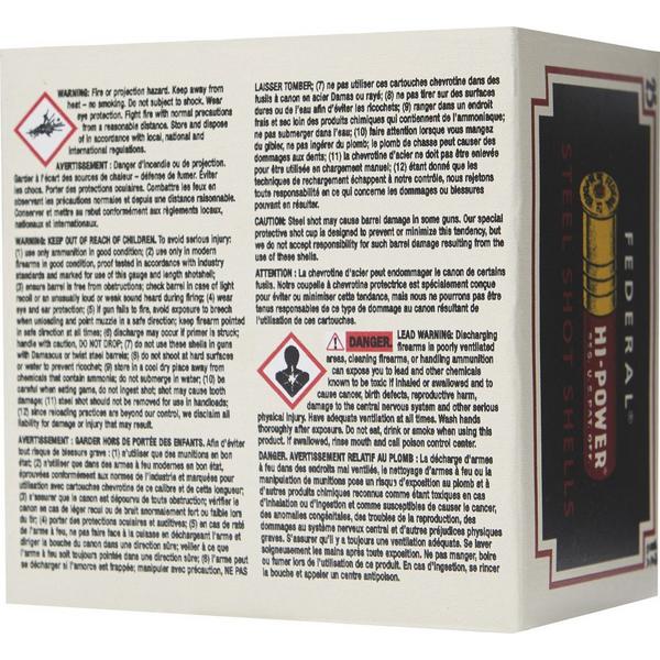 Federal Hi-Power Retro Waterfowl Steel Shot Shotshells
