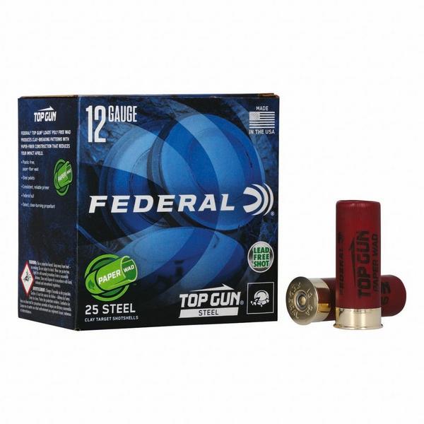 FEDERAL Top Gun Steel Paper Wad Shotshells