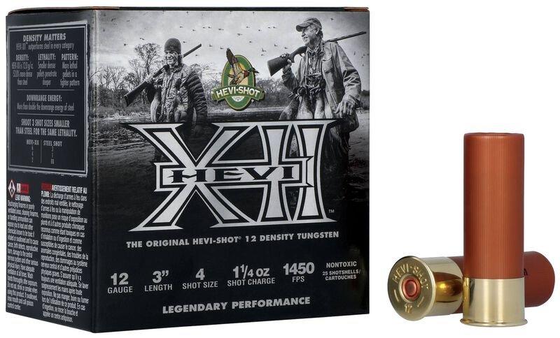 HEVI-Shot Hevi-XII 12 Gauge Shotshells 25 Round Box - HEVI-Shot