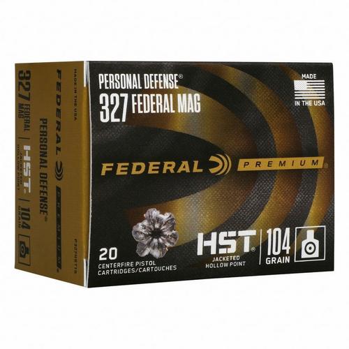 Federal Premium Personal Defense HST JHP 327 Federal Magnum Handgun ...