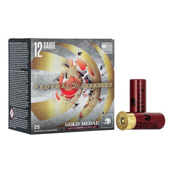 Federal Gold Medal Competition Paper Clay Target Load Shotshells