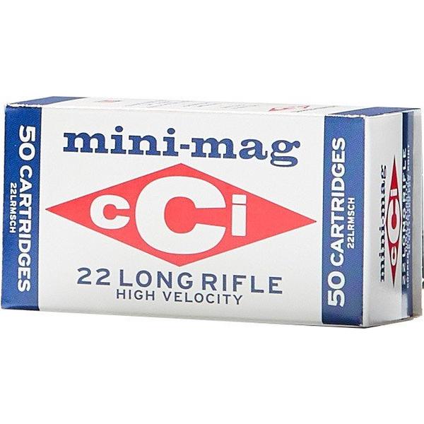 CCI Mini-Mag HP 22 LR Rimfire Ammunition