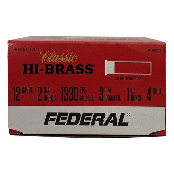 Federal Scheels Exclusive HI-BRASS Retro Upland Shotshells