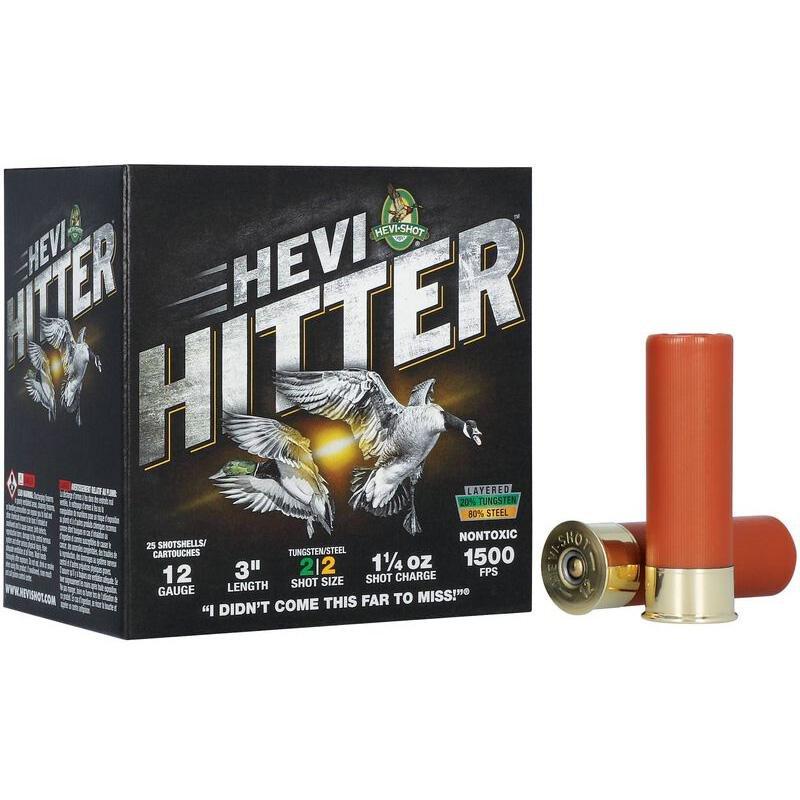 HEVI-Shot Hevi Hitter 12 Gauge Shotshells 25 Round Box