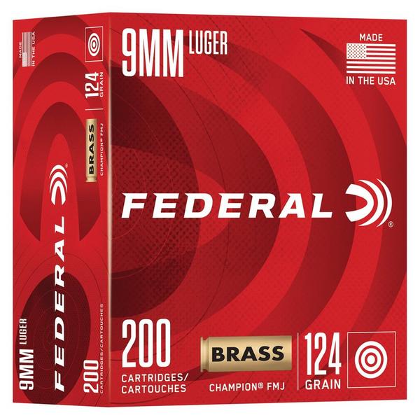 FEDERAL Champion Brass Handgun Ammunition