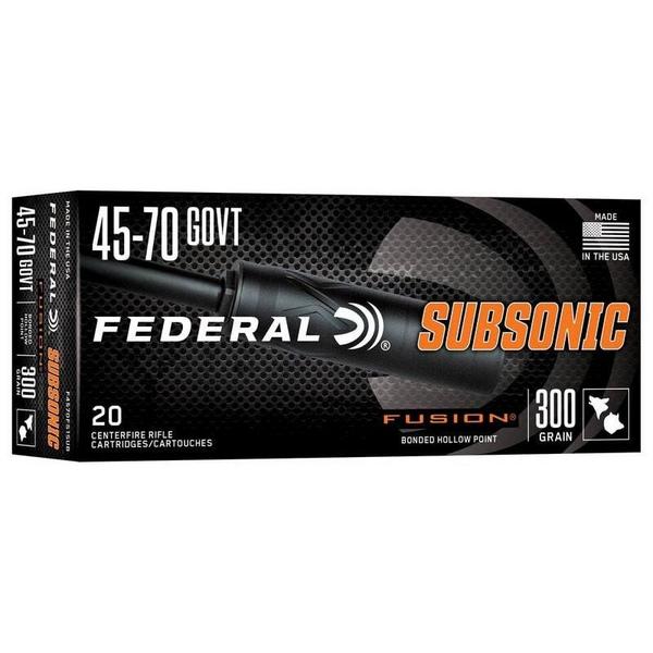 FEDERAL Subsonic Rifle Ammunition