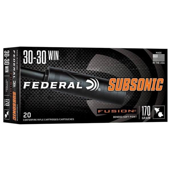 FEDERAL Subsonic Fusion SP Rifle Ammunition