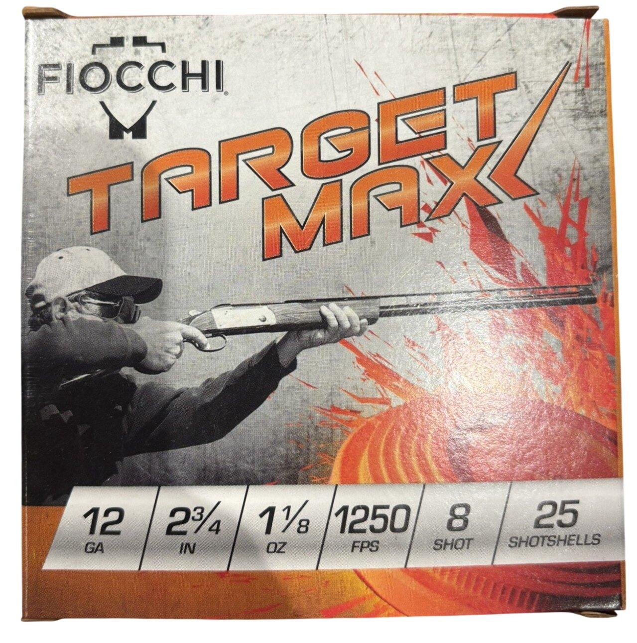 Fiocchi Scheels Exclusive Heavy Target Max 12 Gauge Shotshells 25 Round Box - Fiocchi