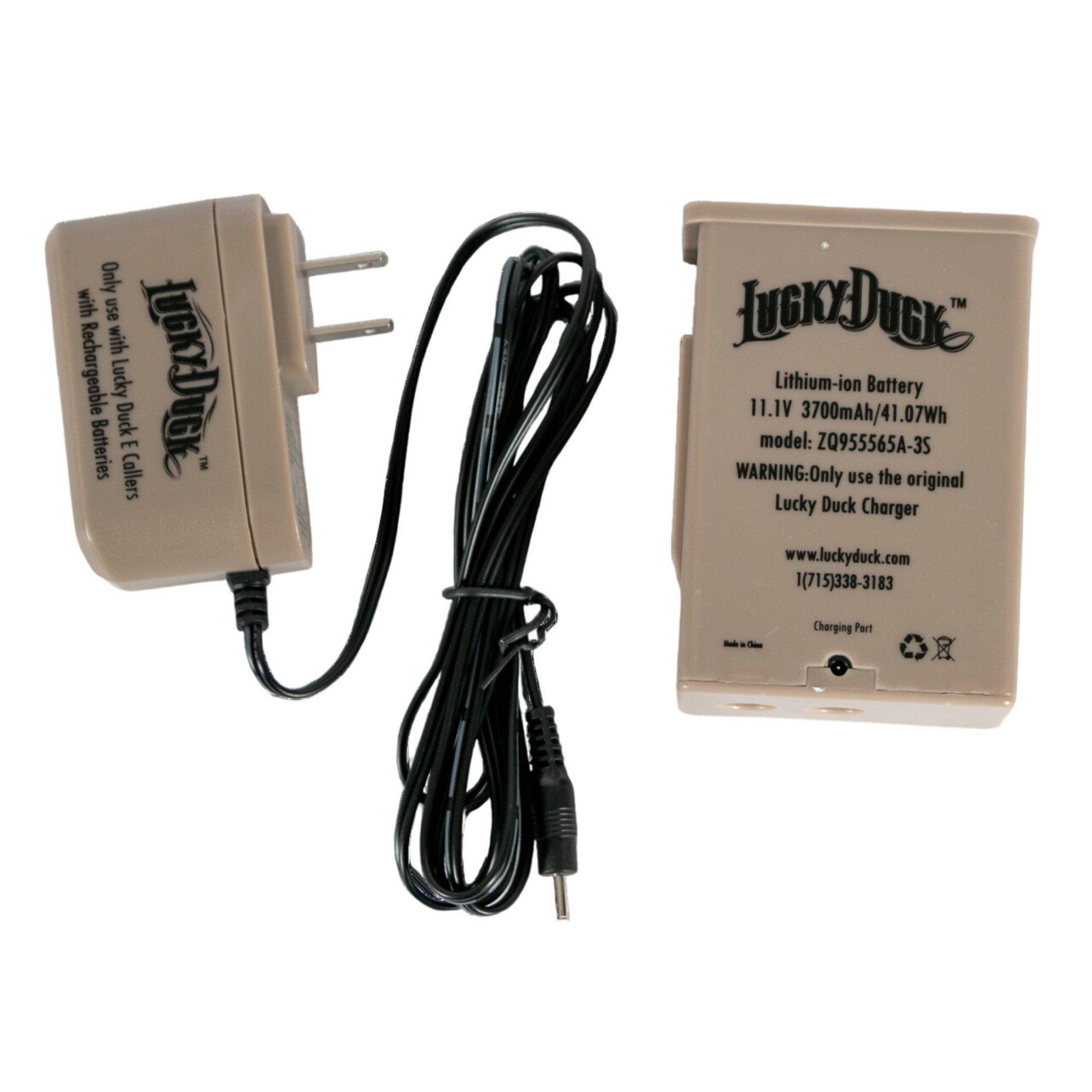Lucky Duck E-Caller Battery and Charger Kit 2.0 - Lucky Duck