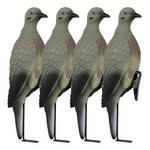 Lucky Duck Clip On 4 Pack Dove Decoy - Thumbnail 1 of 3